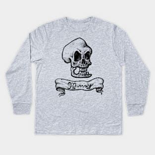 Murray, The Demonic Talking Skull Kids Long Sleeve T-Shirt